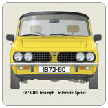 Triumph Dolomite Sprint 1973-80 Coaster 2